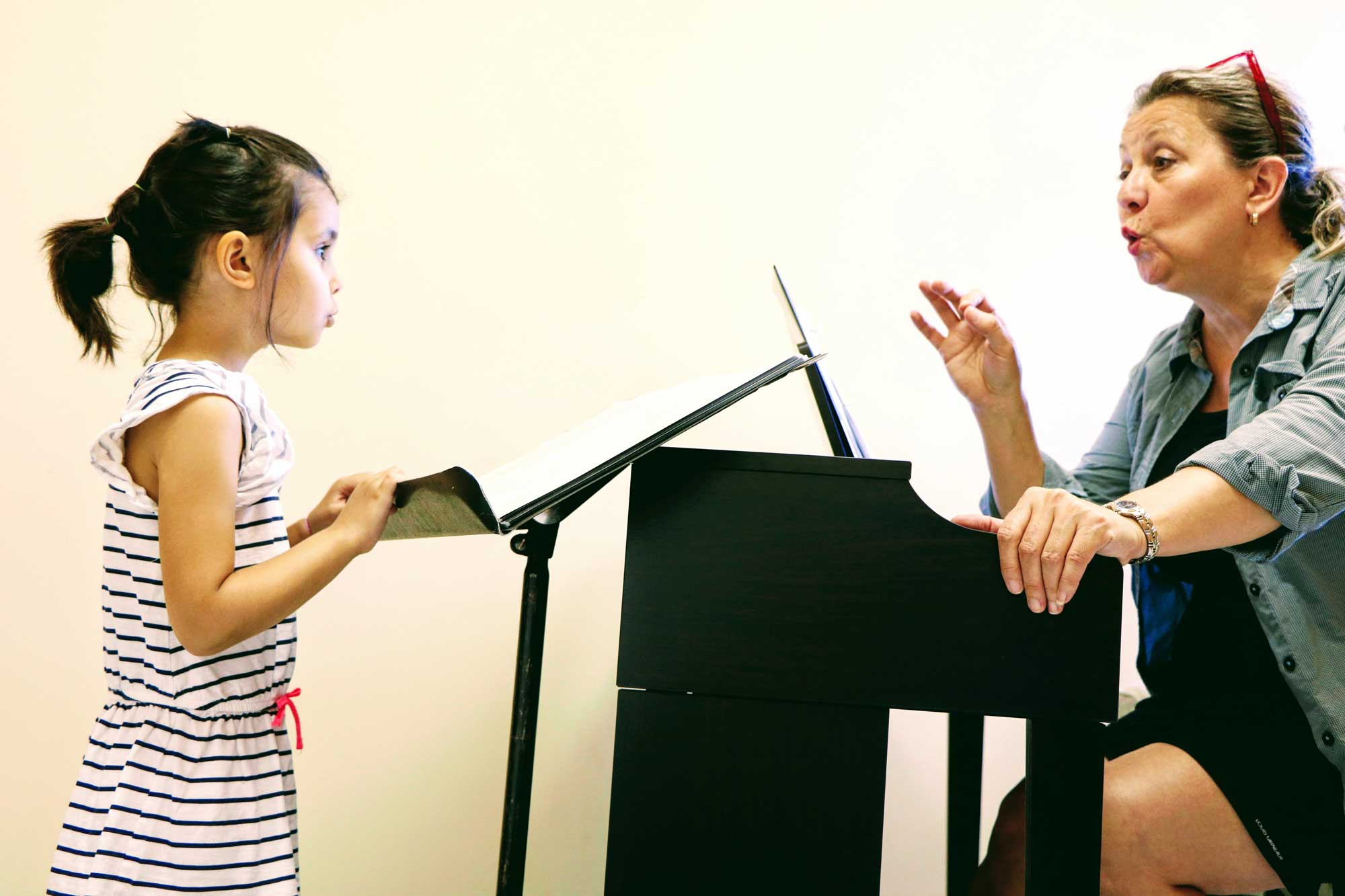 Un cours de chant