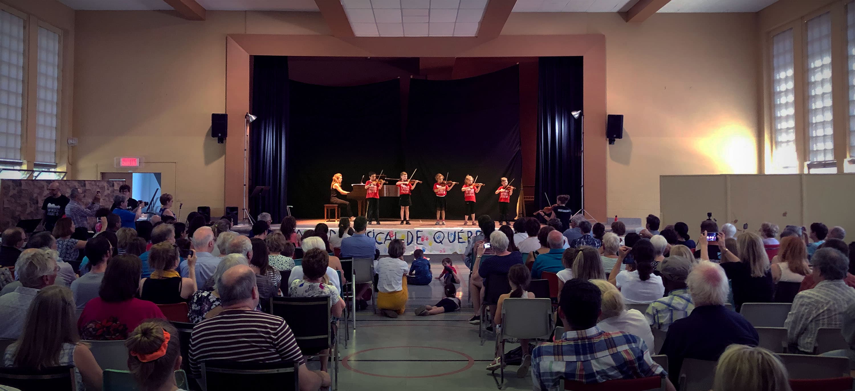 Un concert du Camp musical